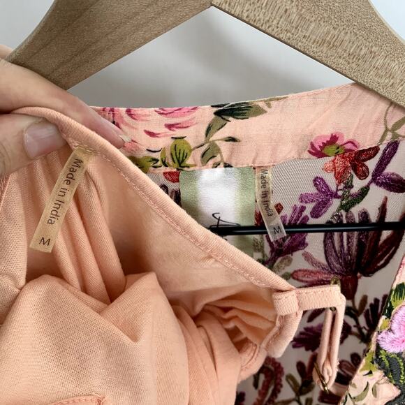 Aratta Silent Journey Softness Antique Rose Maxi Dress Womens Pink Medium - Picture 13 of 16